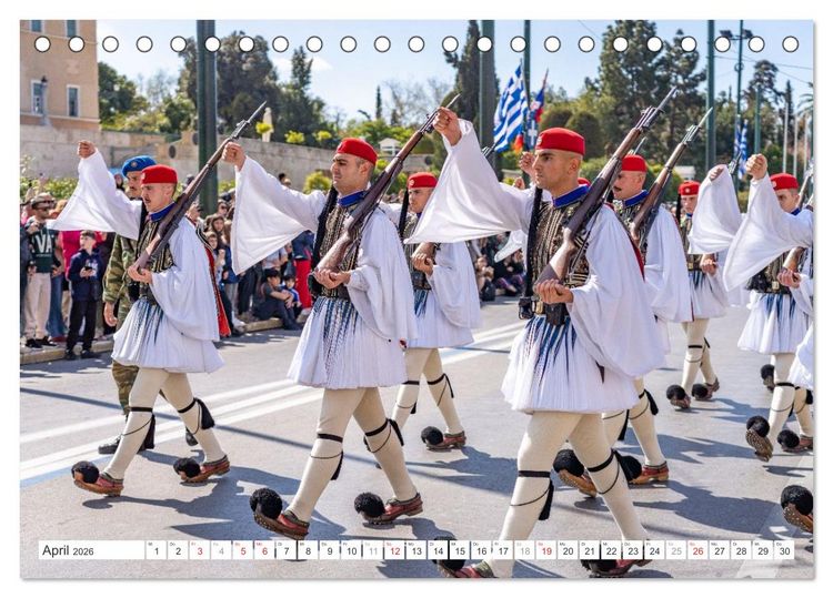 Produktbild: Griechenland - Athen (Tischkalender 2026 DIN A5 quer), CALVENDO Monatskalender