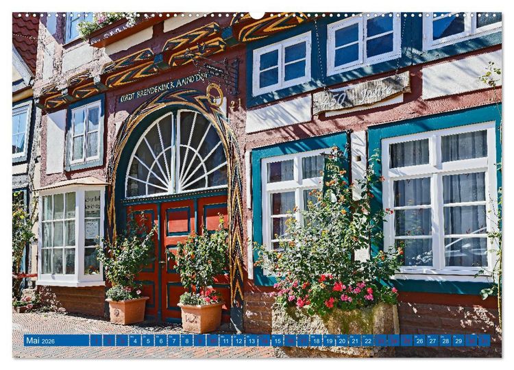Produktbild: Romantisches RINTELN (Wandkalender 2026 DIN A2 quer), CALVENDO Monatskalender