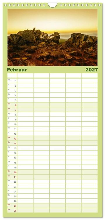 Produktbild: Familienplaner 2027 - Der Harz einfach magisch mit 5 Spalten (Wandkalender, 21 x 45 cm) CALVENDO