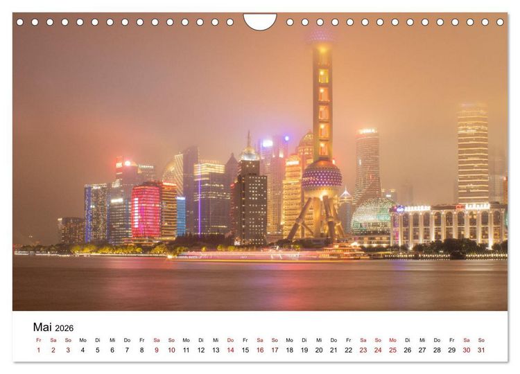 Produktbild: Traumhaftes China (Wandkalender 2026 DIN A4 quer), CALVENDO Monatskalender