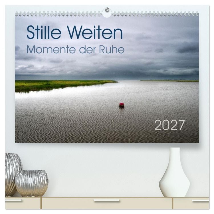 Produktbild: Stille Weiten (hochwertiger Premium Wandkalender 2027 DIN A2 quer), Kunstdruck in Hochglanz