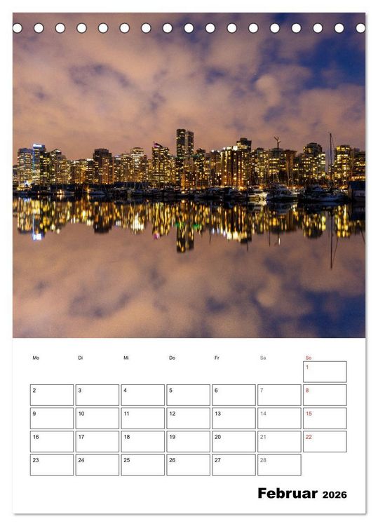 Produktbild: Mein Sch&ouml;nes Kanada (Tischkalender 2026 DIN A5 hoch), CALVENDO Monatskalender