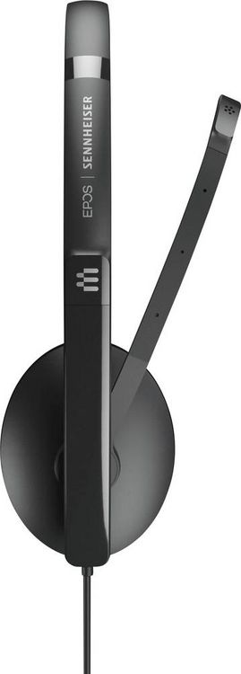 Produktbild: EPOS On Ear Headset kabelgebunden Stereo Schwarz Noise Cancelling Lautst&auml;rkeregelung, Mikrofon-Stummschaltung Telefon