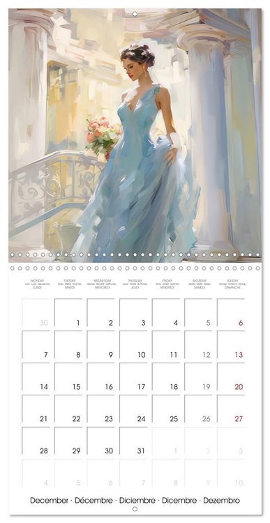 Produktbild: Delicate emotions (Wall Calendar 2026 12 &times; 12 Inch) CALVENDO 12 Month Wall Calendar