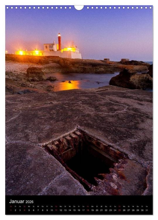 Produktbild: Portugal - Die Magie des Lichts (Wandkalender 2026 DIN A3 hoch), CALVENDO Monatskalender