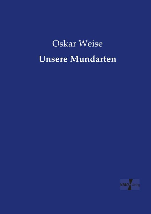 Produktbild: Unsere Mundarten