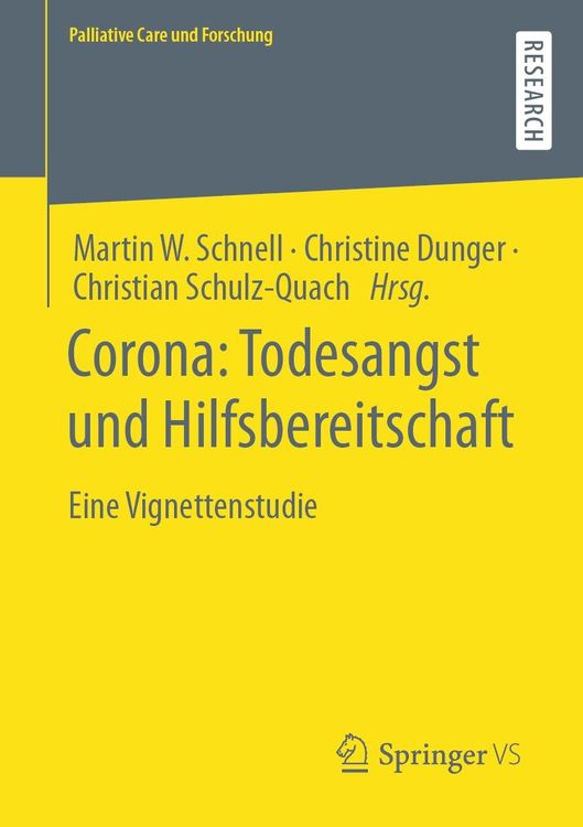 Bild vom Artikel Corona: Todesangst und Hilfsbereitschaft vom Autor Martin W. Schnell