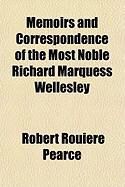 Produktbild: Memoirs and Correspondence of the Most Noble Richard Marquess Wellesley