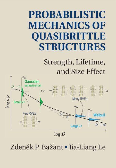 Produktbild: Probabilistic Mechanics of Quasibrittle Structures
