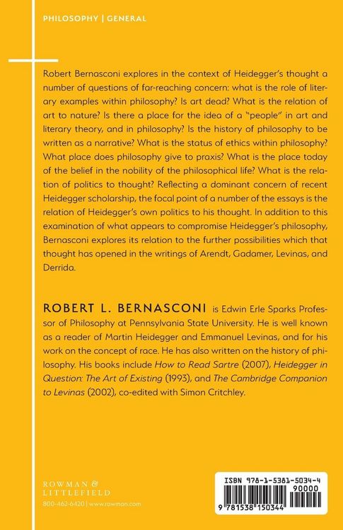 Produktbild: Heidegger in Question