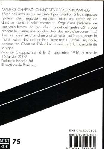 Produktbild: Chant des c&eacute;pages romands