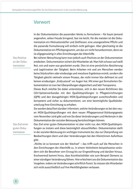 Produktbild: Kompakte Formulierungshilfen f&uuml;r die Dokumentation in der sozialen Betreuung