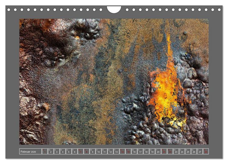 Produktbild: Rost - &Auml;sthetik der Verg&auml;nglichkeit (Wandkalender 2026 DIN A4 quer), CALVENDO Monatskalender