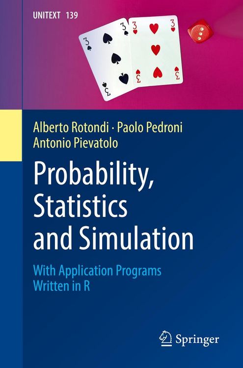 Produktbild: Probability, Statistics and Simulation