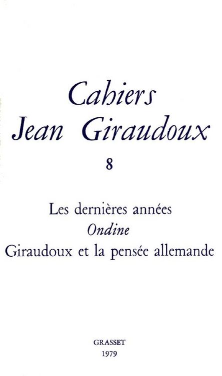 Produktbild: Cahiers num&eacute;ro 8