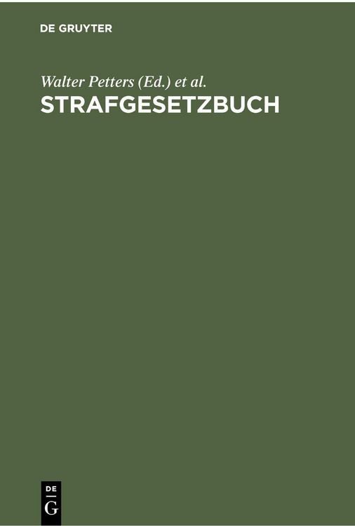 Produktbild: Strafgesetzbuch