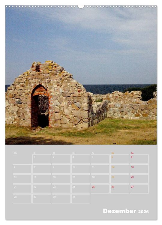 Produktbild: Bornholm - Die Sonneninsel D&auml;nemarks (hochwertiger Premium Wandkalender 2026 DIN A2 hoch), Kunstdruck in Hochglanz