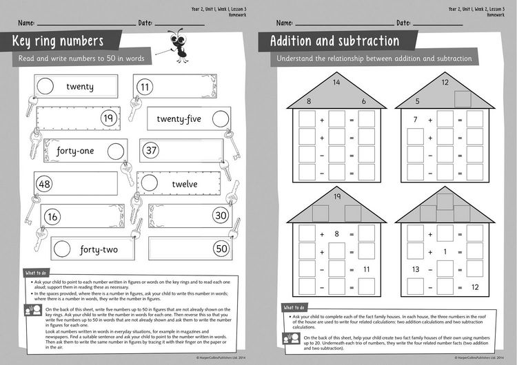 Produktbild: Busy Ant Maths -- Year 2 Homework Guide