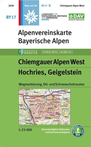 Produktbild: Chiemgauer Alpen, West, Hochries, Geigelstein