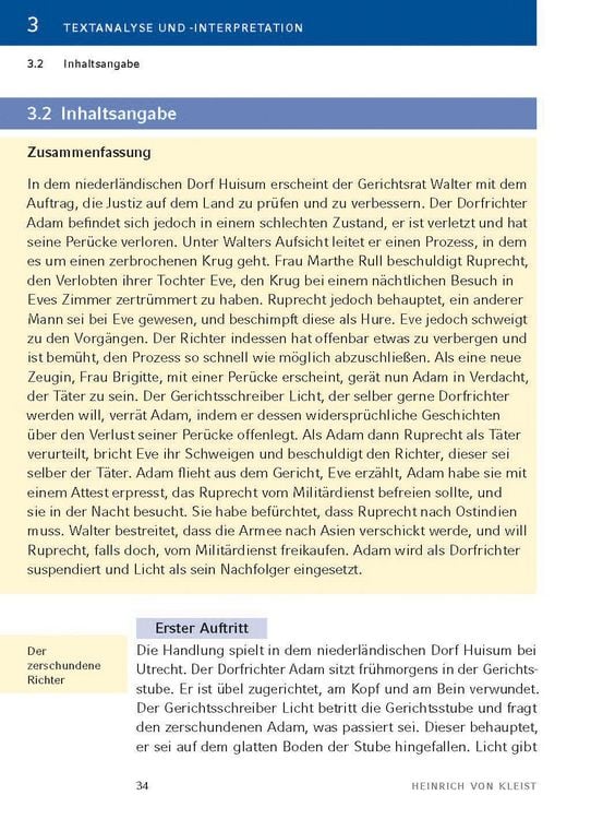 Produktbild: Der zerbrochne Krug von Heinrich von Kleist