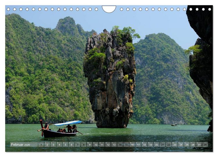 Produktbild: Thailand Christian Heeb (Wandkalender 2026 DIN A4 quer), CALVENDO Monatskalender