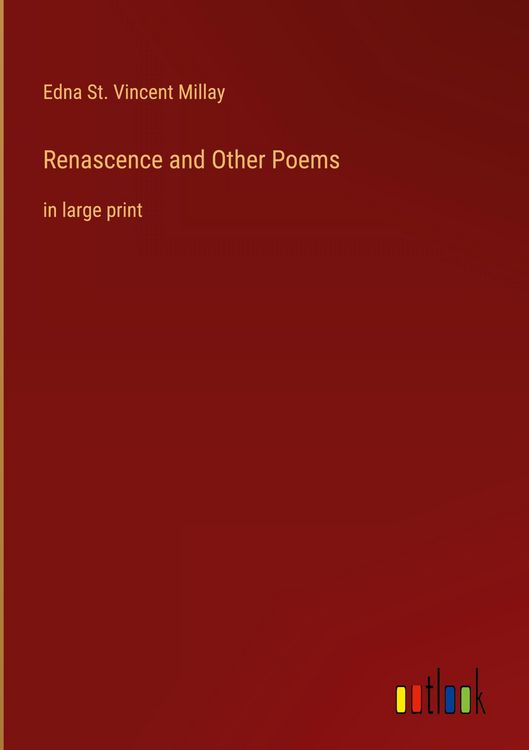 Produktbild: Renascence and Other Poems