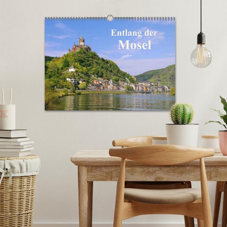Produktbild: Entlang der Mosel (Wandkalender 2026 DIN A3 quer), CALVENDO Monatskalender