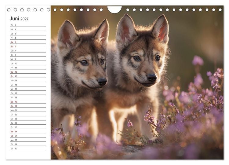 Produktbild: Die Seele der Wildnis (Wandkalender 2027 DIN A4 quer), CALVENDO Monatskalender
