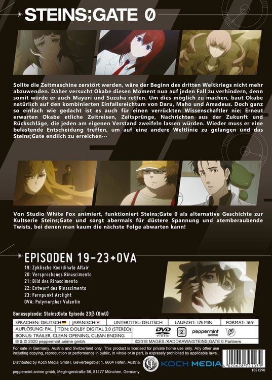 Produktbild: Steins;Gate 0 Vol. 4 [2 DVDs]