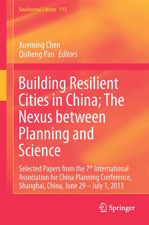 Produktbild: Building Resilient Cities in China: The Nexus between Planning and Science