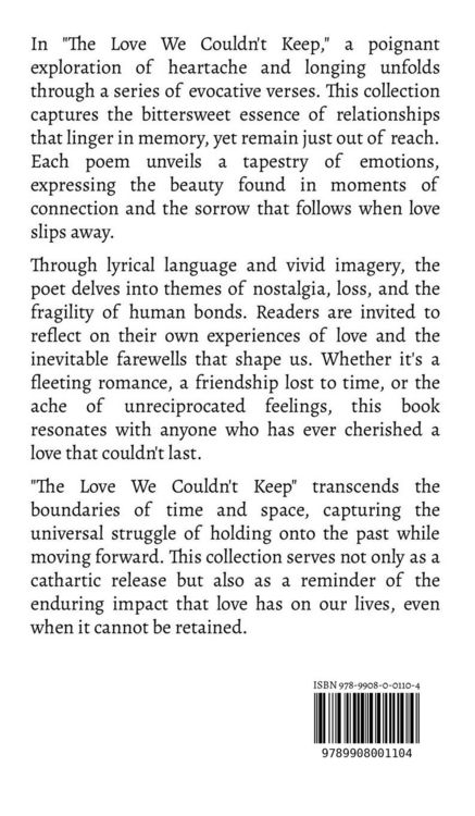 Produktbild: The Love We Couldn't Keep