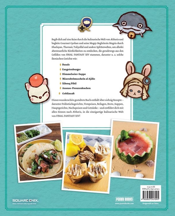 Produktbild: Das ultimative Final Fantasy XIV Kochbuch Band 2