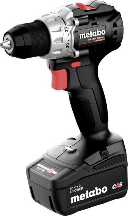 Produktbild: Metabo 613159900 Akku-Bohrschrauber 18V 4Ah Li-Ion inkl. Akku, inkl. Ladeger&auml;t