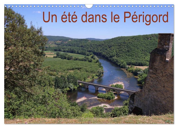 Produktbild: Un &eacute;t&eacute; dans le P&eacute;rigord (Calendrier mural 2026 DIN A3 vertical), CALVENDO calendrier mensuel