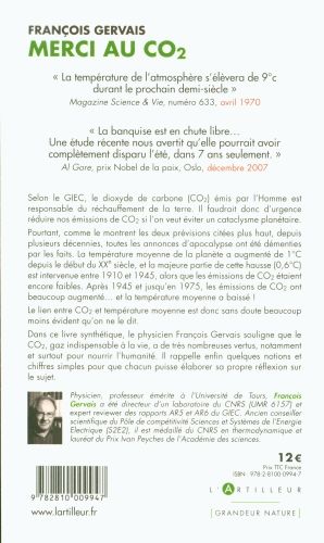 Produktbild: Merci au CO2 : impact climatique et cons&eacute;quences