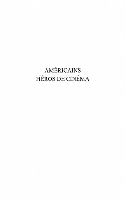 Produktbild: Americains heros de cinema