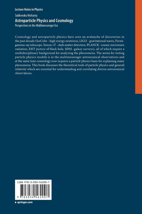Produktbild: Astroparticle Physics and Cosmology