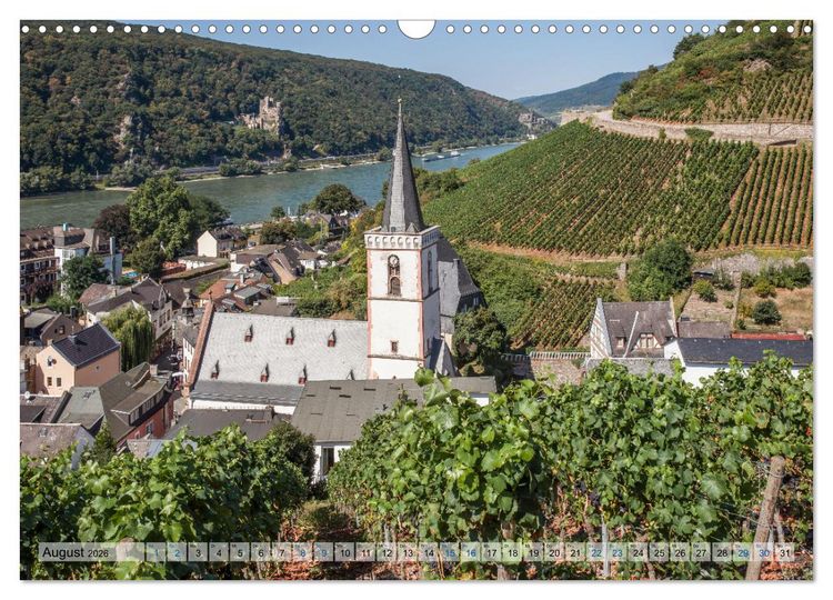 Produktbild: Romantisches Rheintal (Wandkalender 2026 DIN A3 quer), CALVENDO Monatskalender