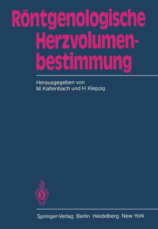 Produktbild: R&ouml;ntgenologische Herzvolumenbestimmung