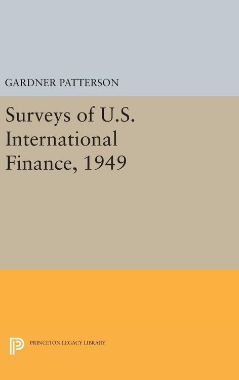 Produktbild: Surveys of U.S. International Finance, 1949