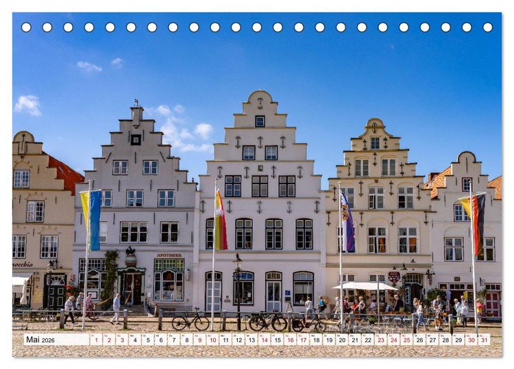 Produktbild: Schleswig-Holstein - Nordfriesland (Tischkalender 2026 DIN A5 quer), CALVENDO Monatskalender