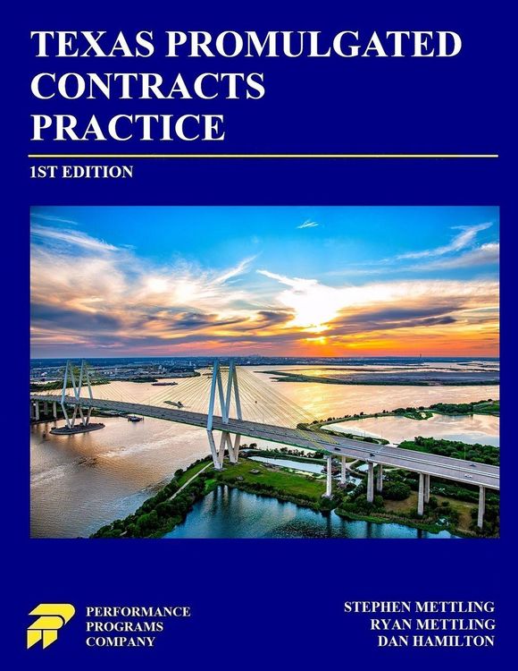 Produktbild: Texas Promulgated Contracts Practice