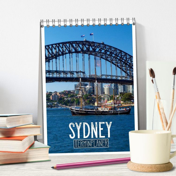 Produktbild: SYDNEY Terminplaner (Tischkalender 2026 DIN A5 hoch), CALVENDO Monatskalender