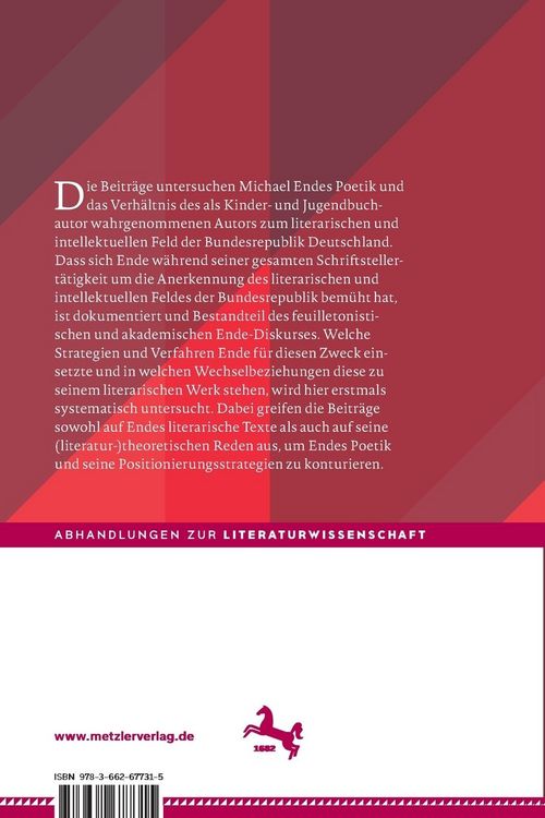 Produktbild: Michael Ende &ndash; Poetik und Positionierungen