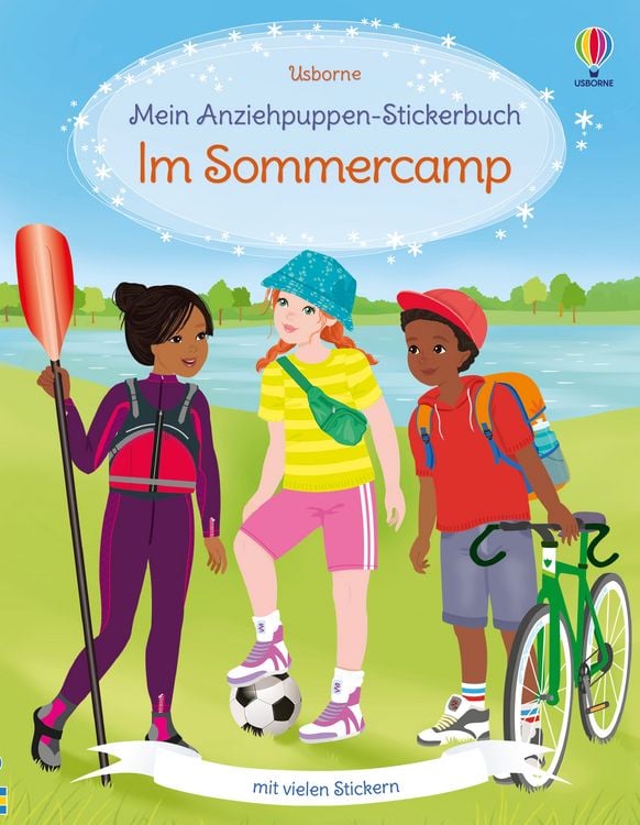 Produktbild: Mein Anziehpuppen-Stickerbuch: Im Sommercamp