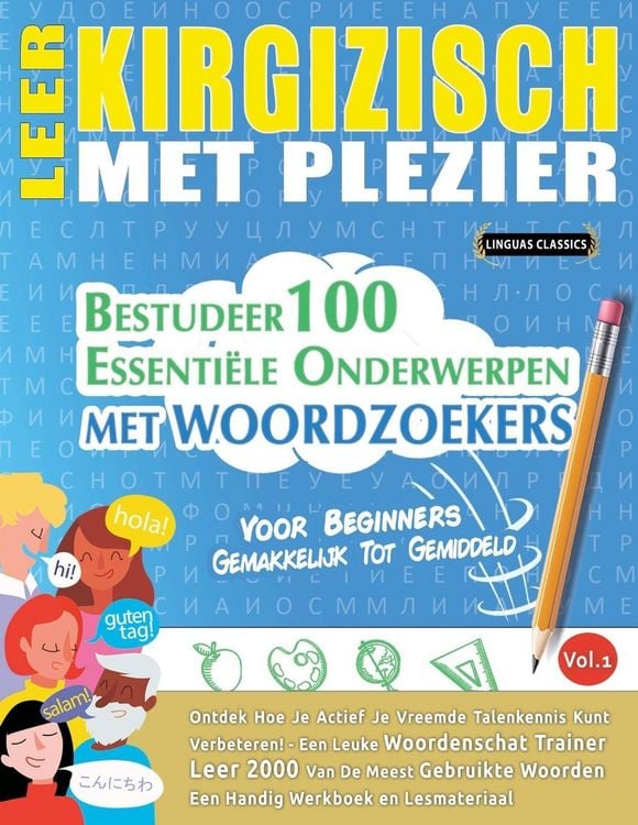 Produktbild: LEER KIRGIZISCH MET PLEZIER - VOOR BEGINNERS