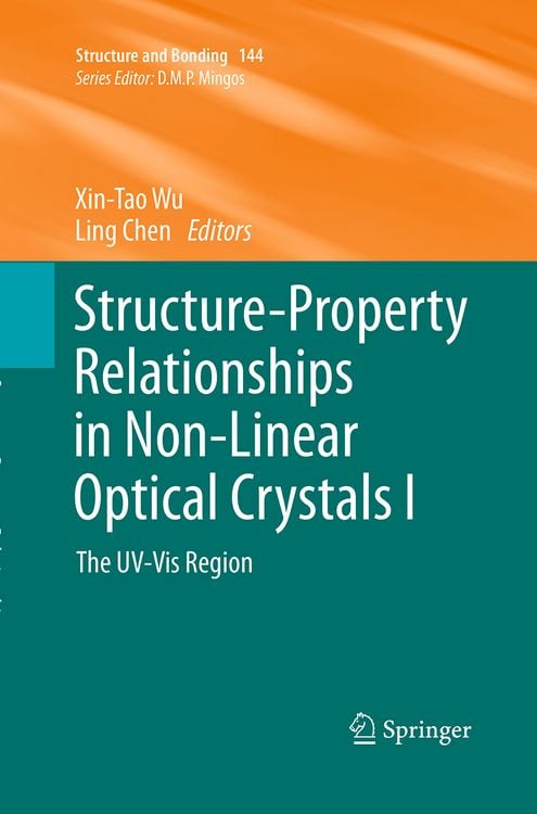 Produktbild: Structure-Property Relationships in Non-Linear Optical Crystals I