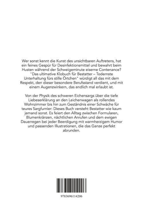 Produktbild: Das ultimative Klobuch f&uuml;r Bestatter