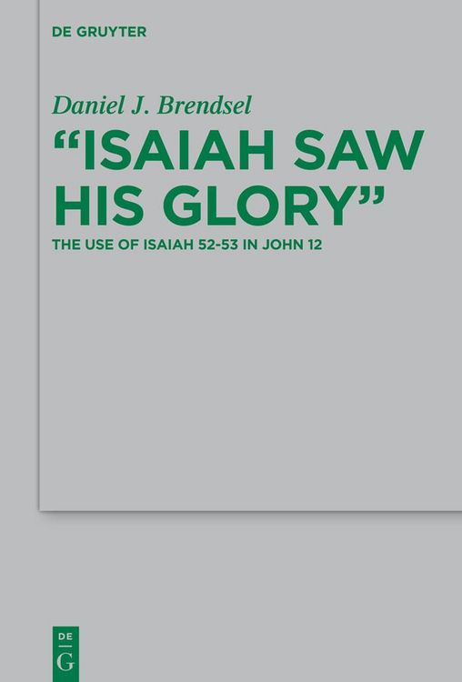 Produktbild: "Isaiah Saw His Glory"