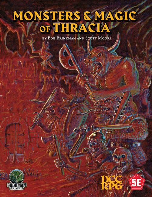 Produktbild: Brinkman, B: Monsters & Magic of Thracia (5E+DCC)
